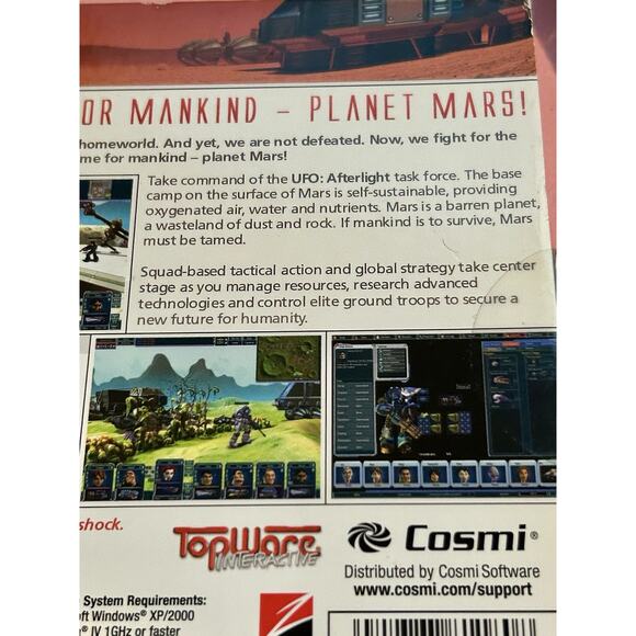 ~*NIB*~UFO AFTERLIGHT🛸(Windows / PC DVD-rom Game, 2009)Compatible with XP/2000 - Picture 5 of 5